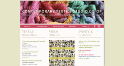 Desktop Screenshot of beta.textilestudio.ca